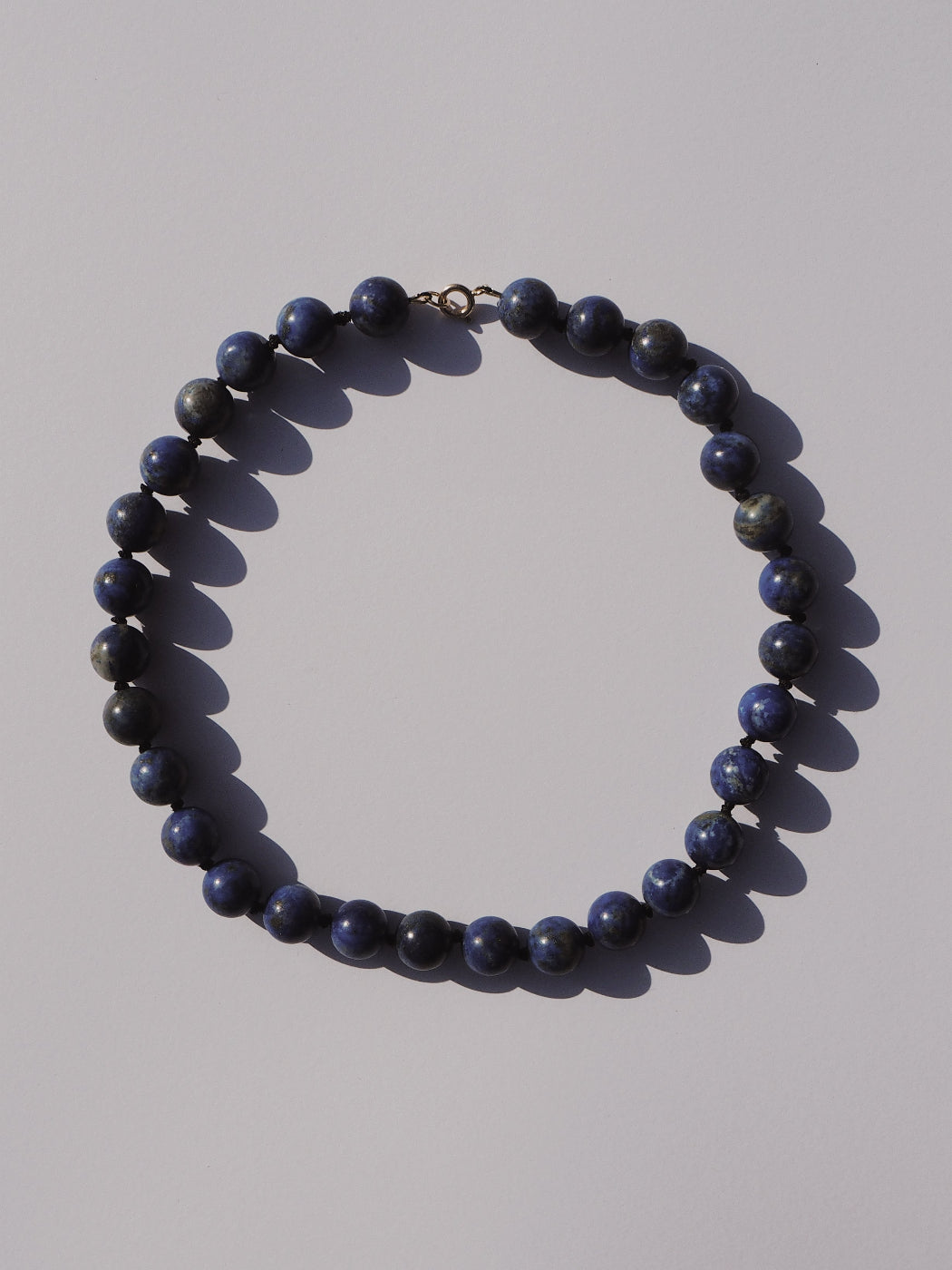 COUPER -ET- COUDRE Necklace Zephyr - Large Lapis Lazuli Necklace