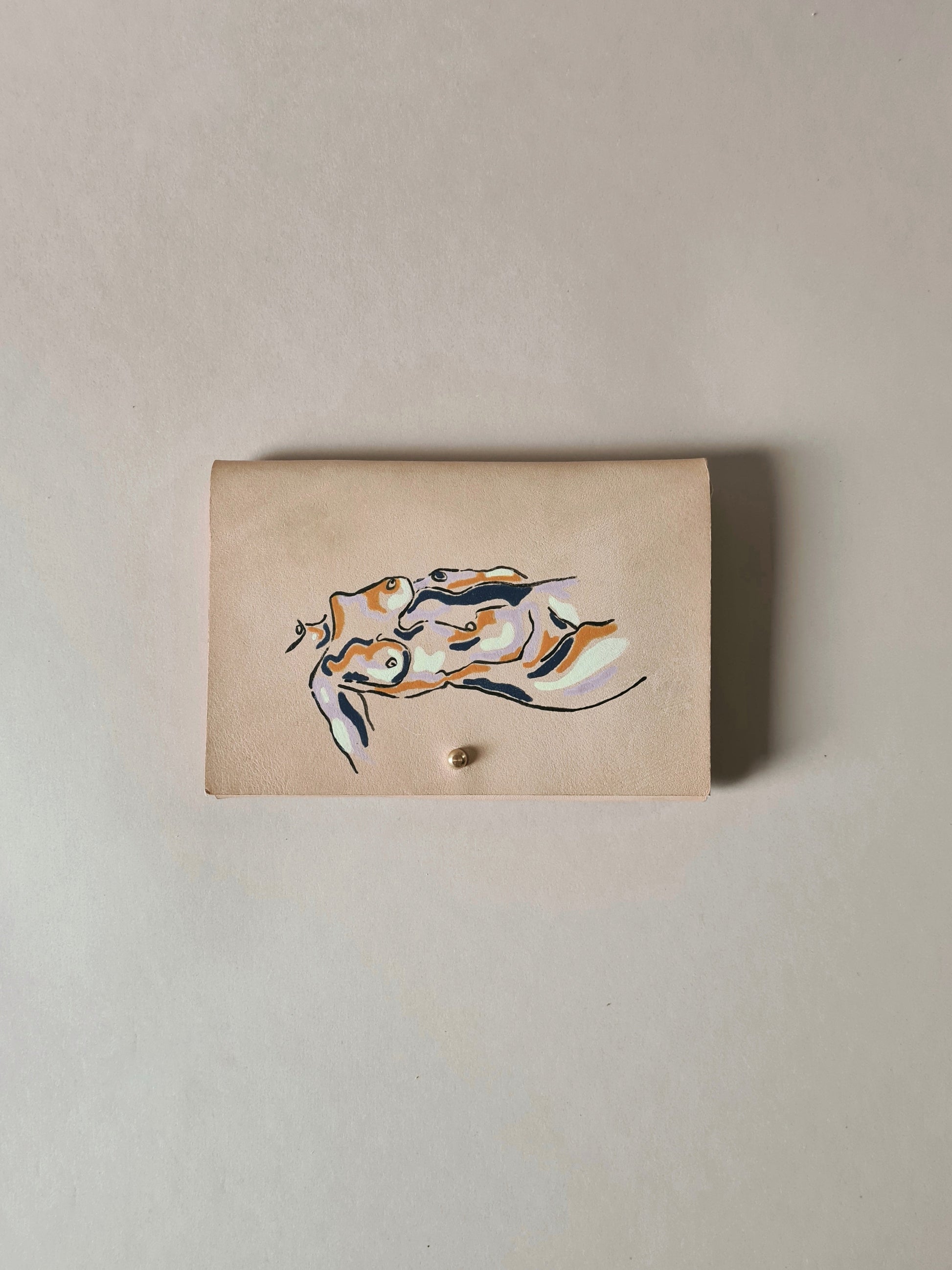 COUPER -ET- COUDRE WALLET Dusk Jenny by Kate Meyler ~ 3 colours available