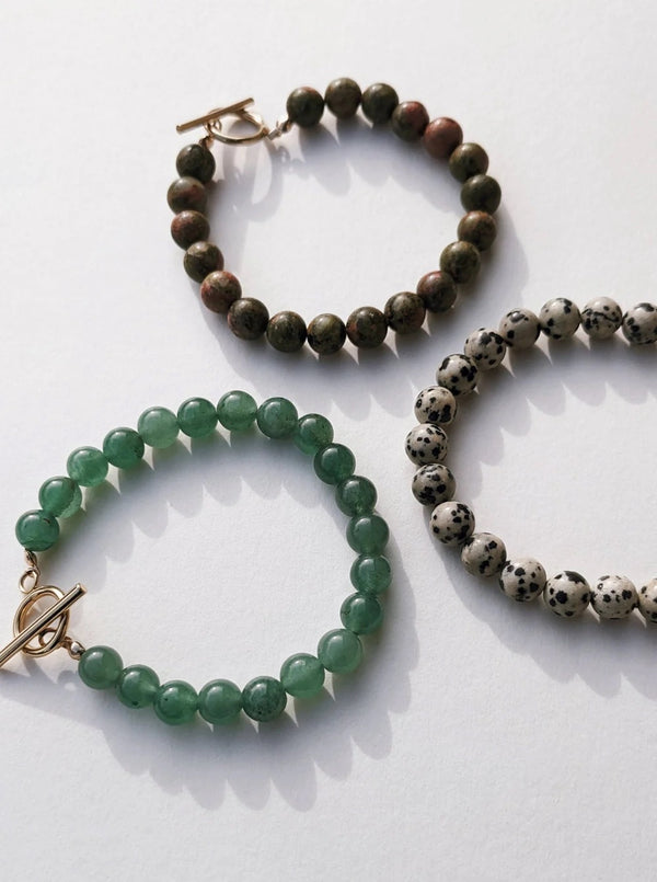 New in: Handmade Beaded Bracelets