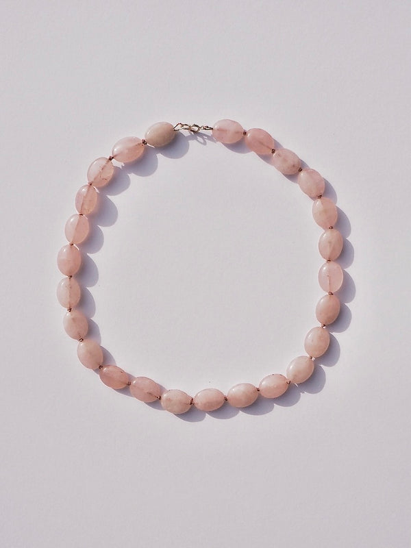 Aurora - Rose Quartz Necklace