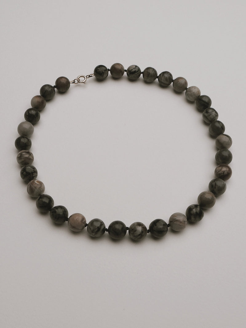 Picasso Jasper Beaded Necklace