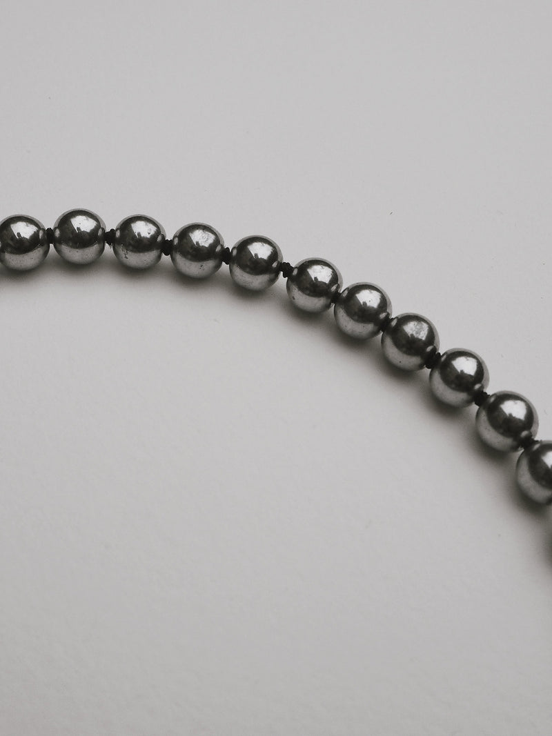 Weighted Hematite Necklace