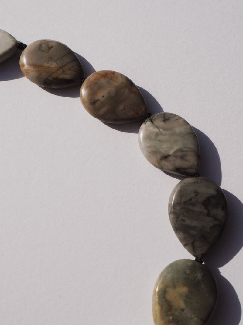 Vesper - Pear Jasper Necklace