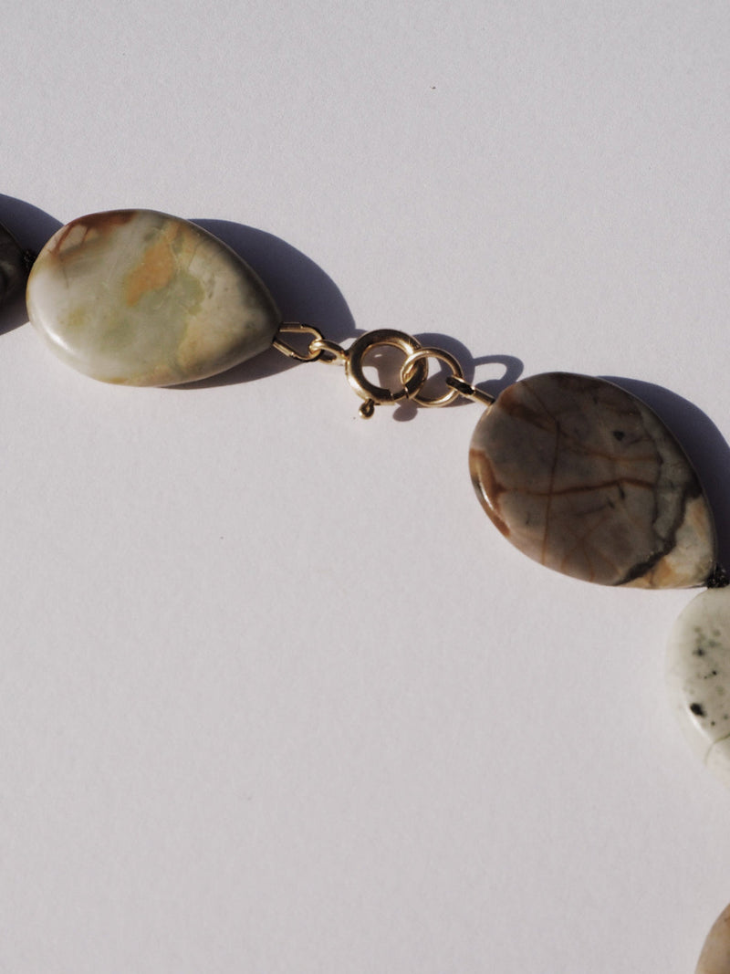 Vesper - Pear Jasper Necklace