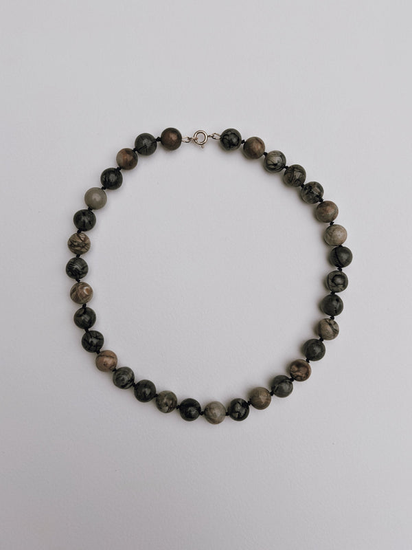 Picasso Jasper Beaded Necklace