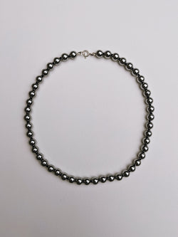 Weighted Hematite Necklace