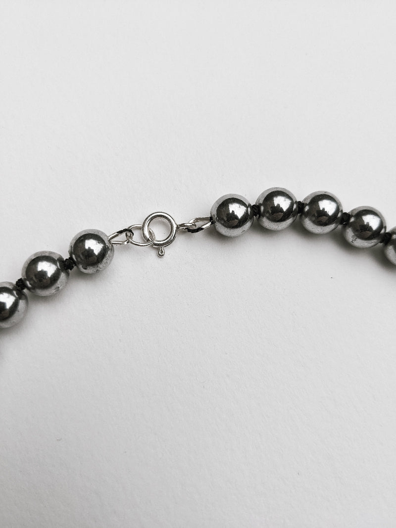 Weighted Hematite Necklace