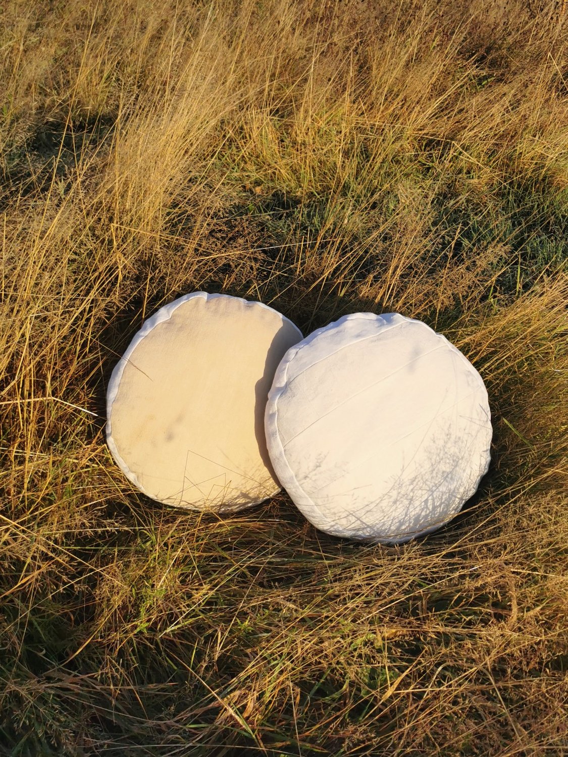 C -ET- C cushion Patchwork Ecru Cush I