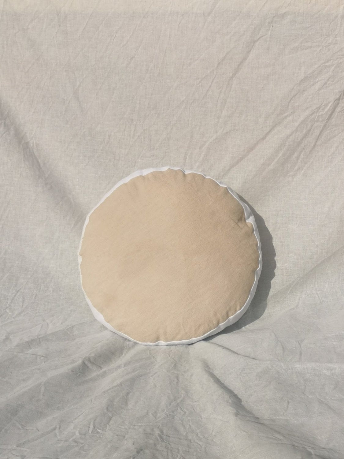 C -ET- C cushion Patchwork Ecru Cush I