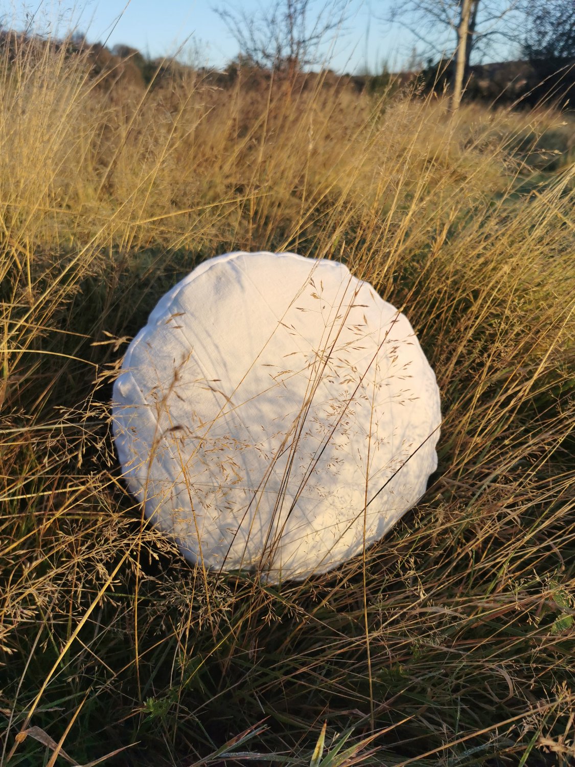 C -ET- C cushion Patchwork Ecru Cush I