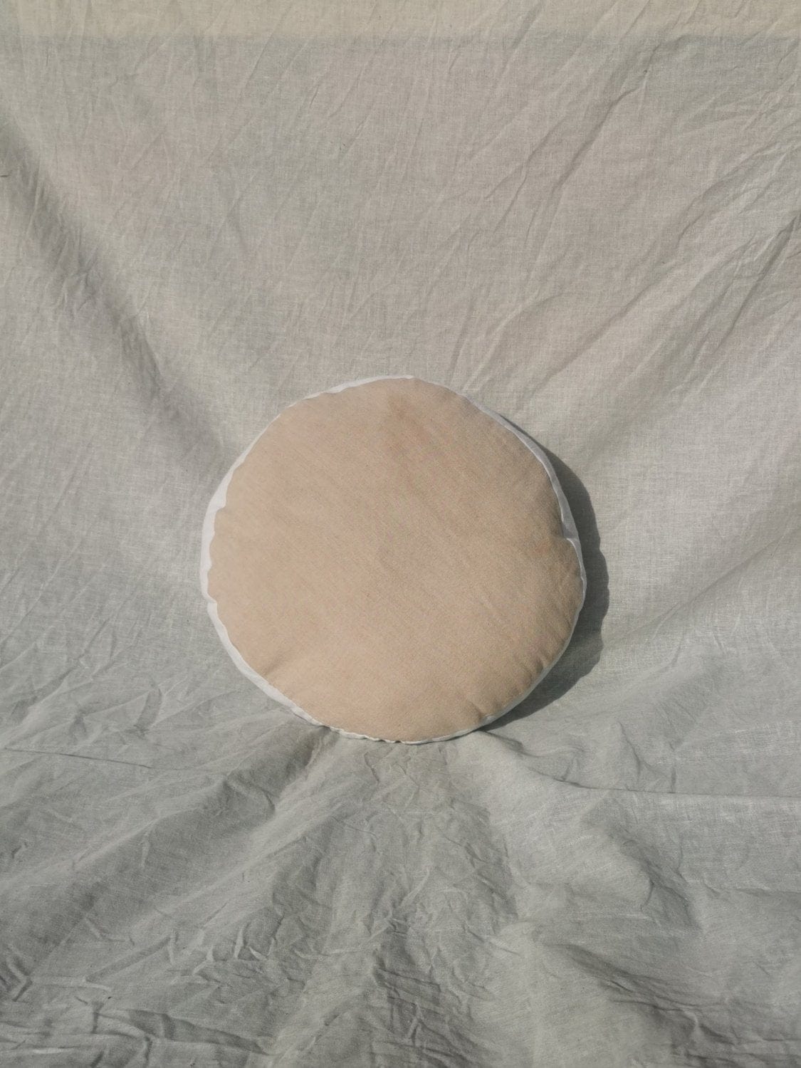 C -ET- C cushion Patchwork Ecru Cush II