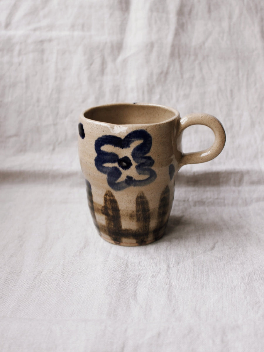 C -ET- C Flower Basket Mug