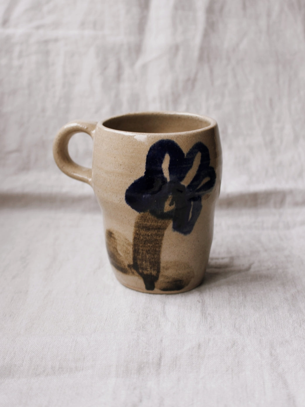 C -ET- C Single Flower Mug