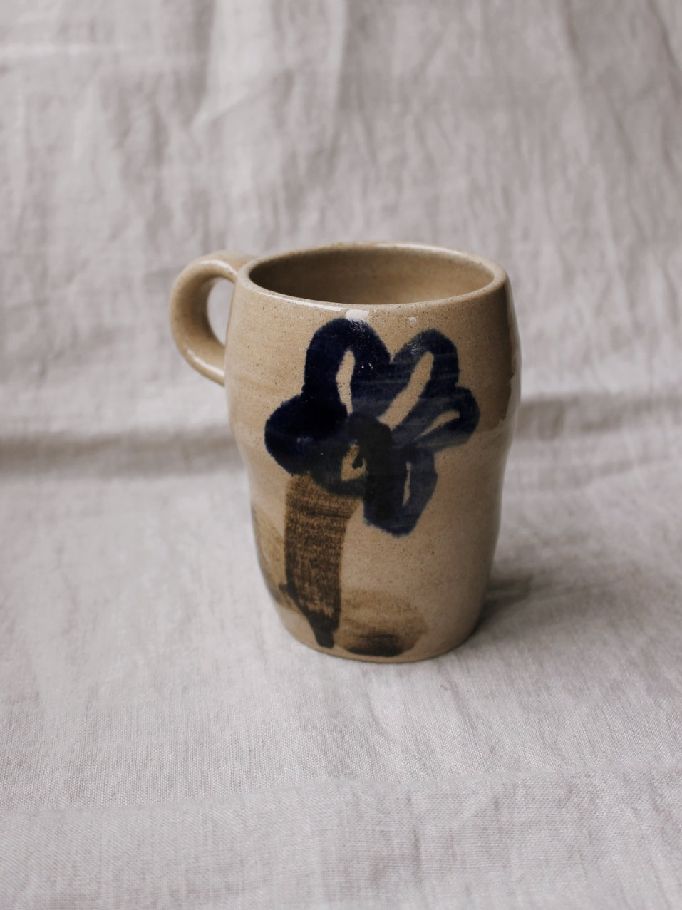 C -ET- C Single Flower Mug