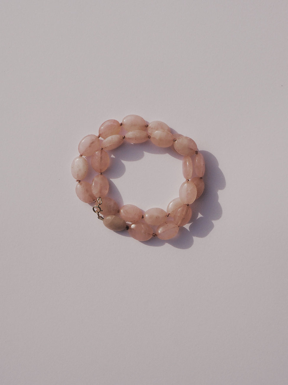 COUPER -ET- COUDRE Necklace Aurora - Rose Quartz Necklace
