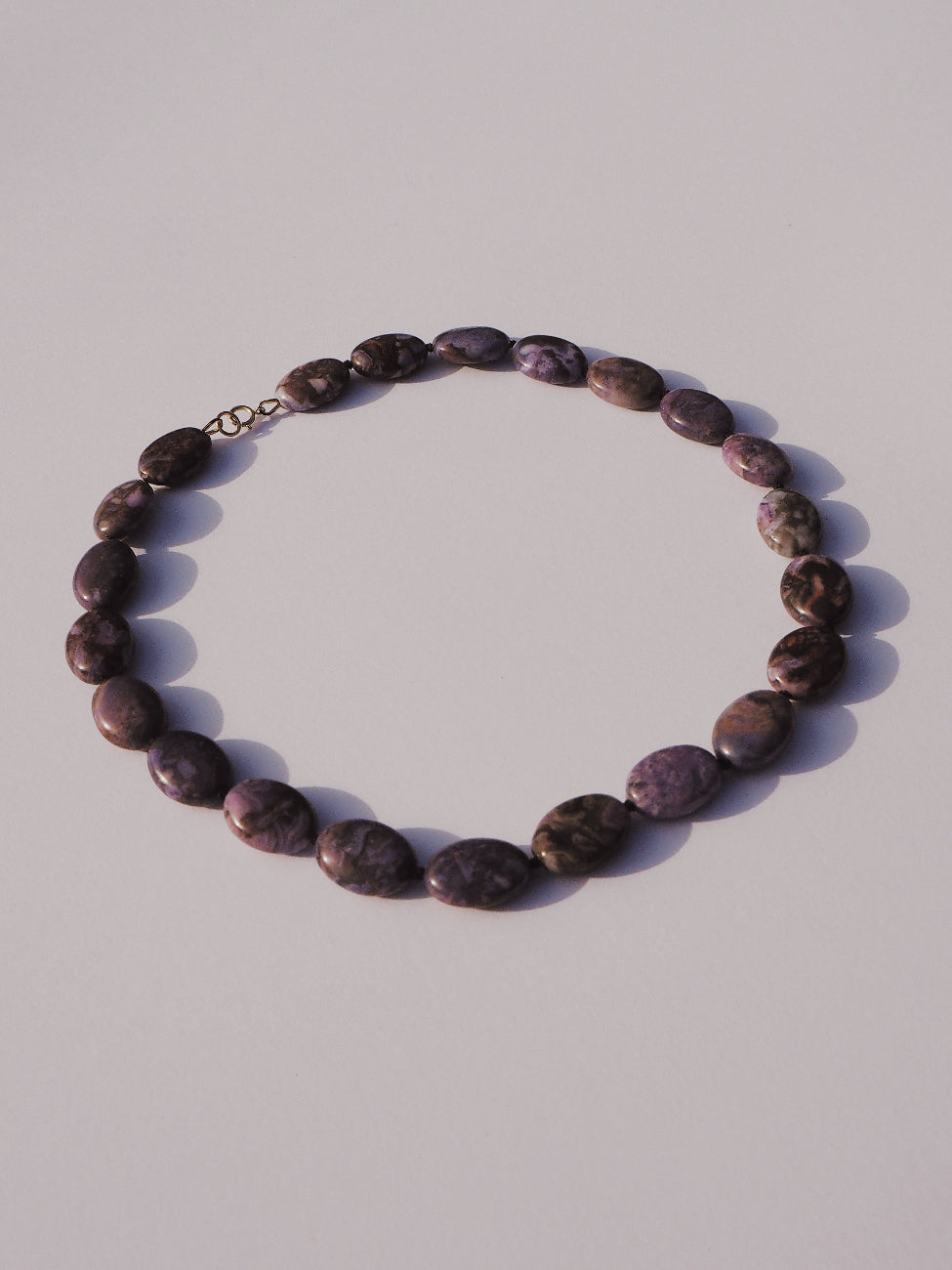 COUPER -ET- COUDRE Necklace Comet - Lavender Agate Necklace