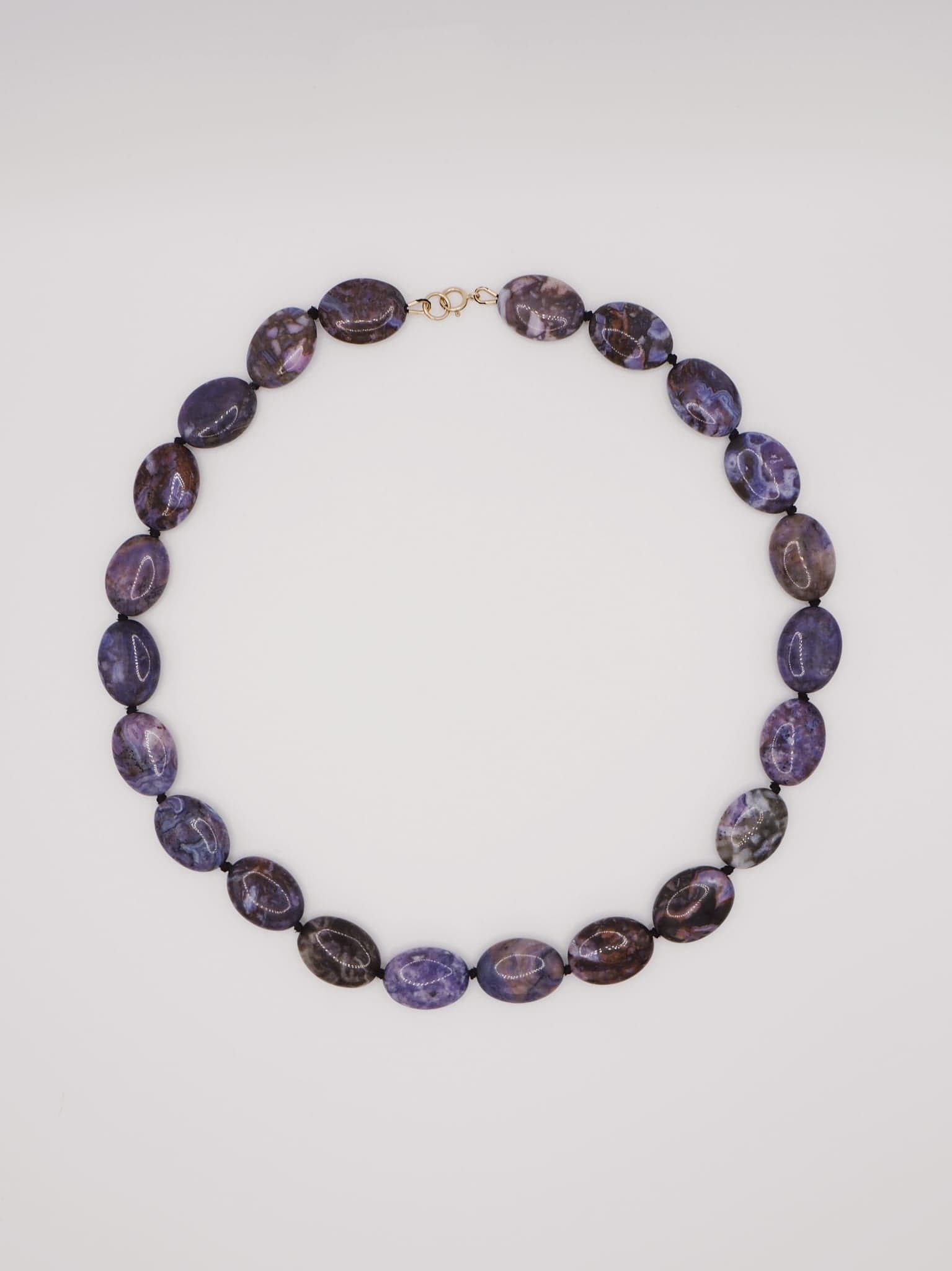 COUPER -ET- COUDRE Necklace Comet - Lavender Agate Necklace