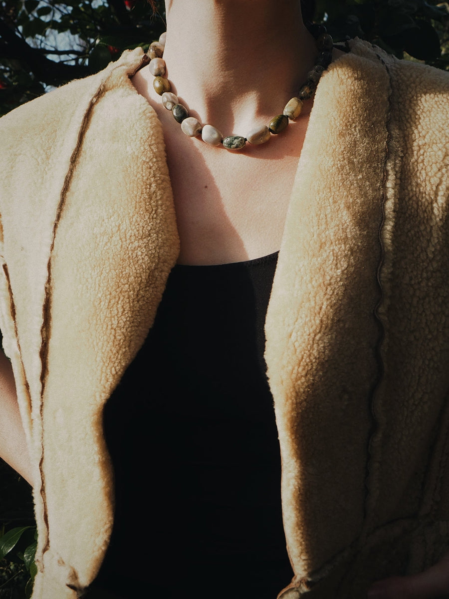 COUPER -ET- COUDRE Necklace Echo - Ocean Jasper Necklace