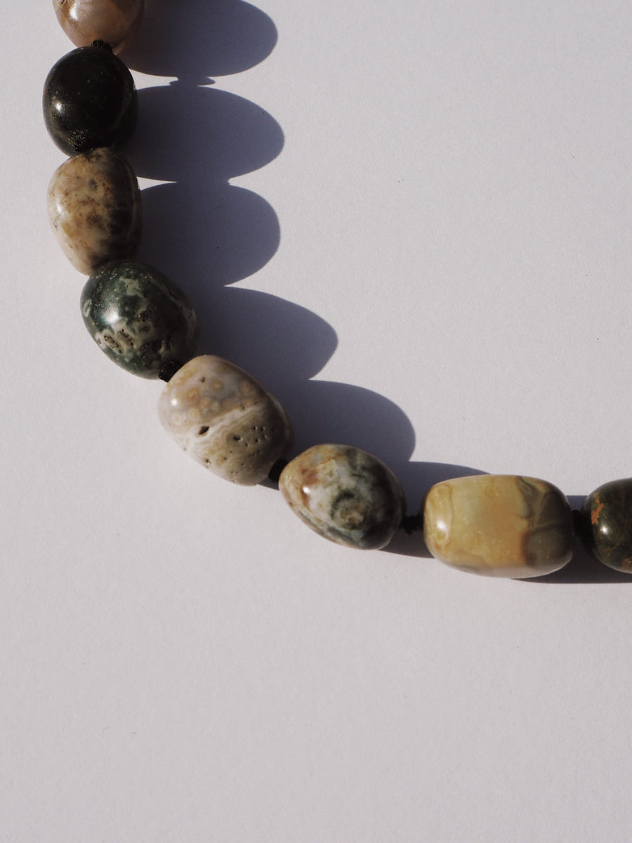 COUPER -ET- COUDRE Necklace Echo - Ocean Jasper Necklace