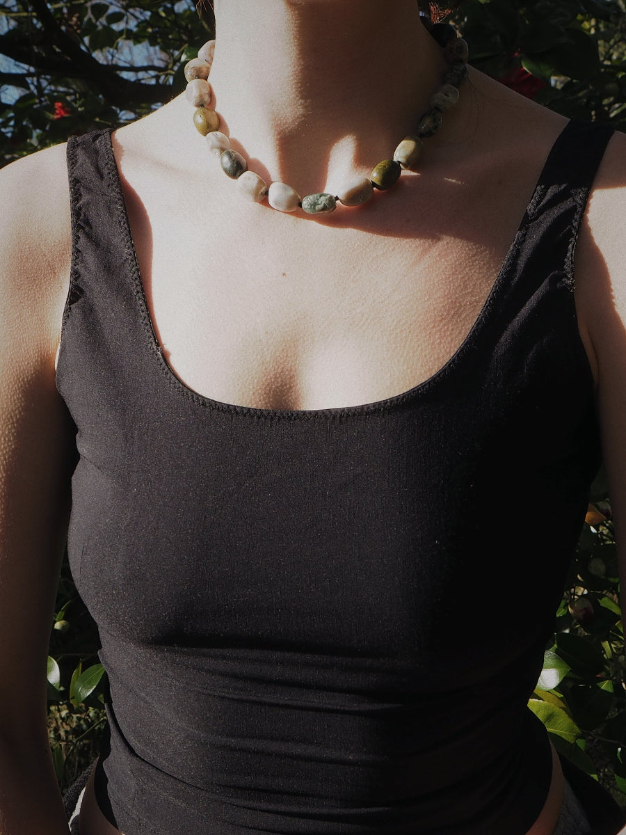 COUPER -ET- COUDRE Necklace Echo - Ocean Jasper Necklace