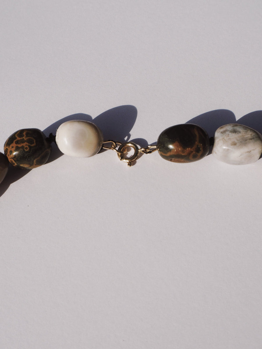 COUPER -ET- COUDRE Necklace Echo - Ocean Jasper Necklace