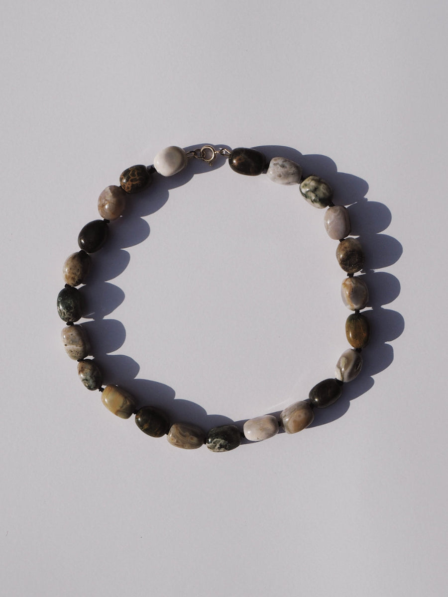 COUPER -ET- COUDRE Necklace Echo - Ocean Jasper Necklace