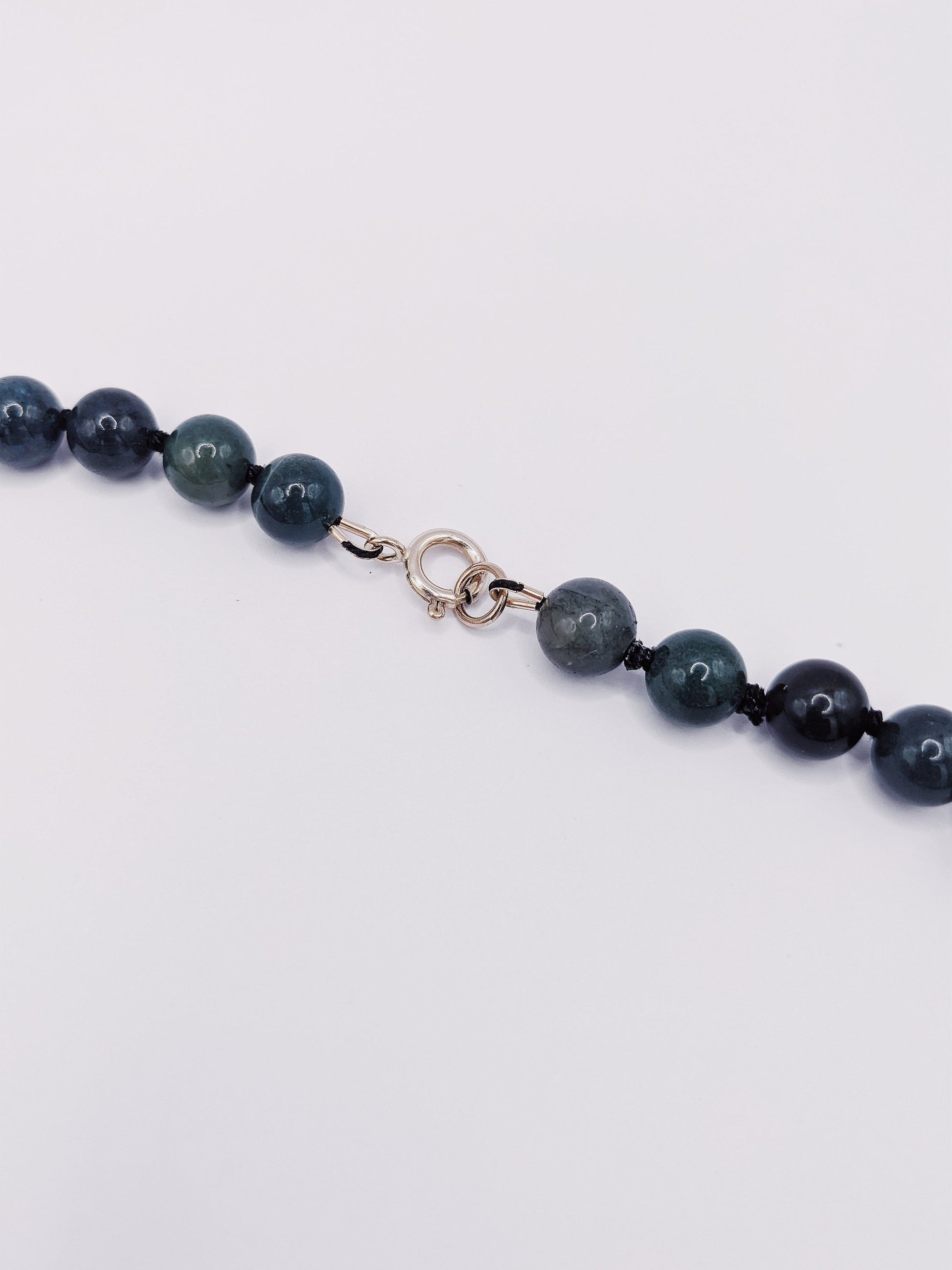 COUPER -ET- COUDRE Necklace Ivy - Moss Agate Heirloom Necklace