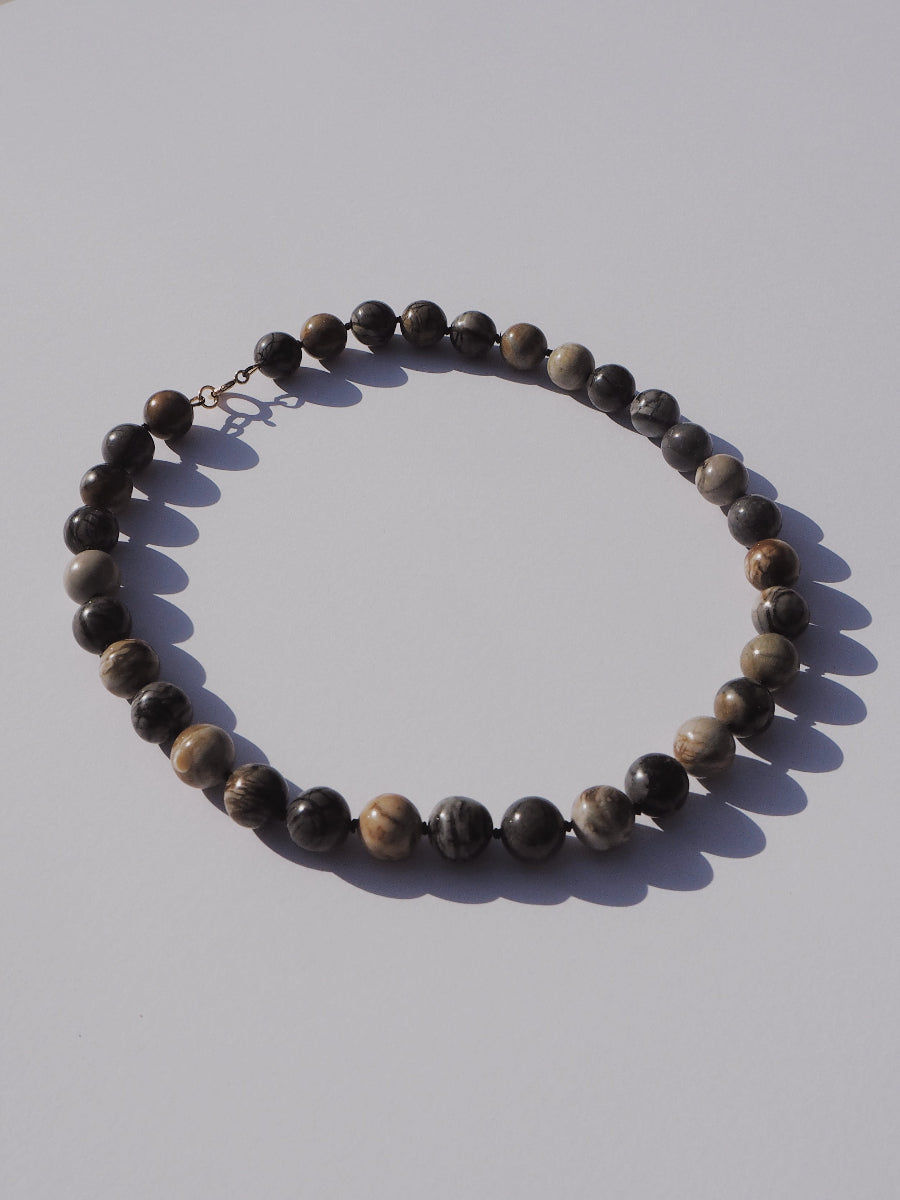 COUPER -ET- COUDRE Necklace Nebula - Picasso Jasper Necklace