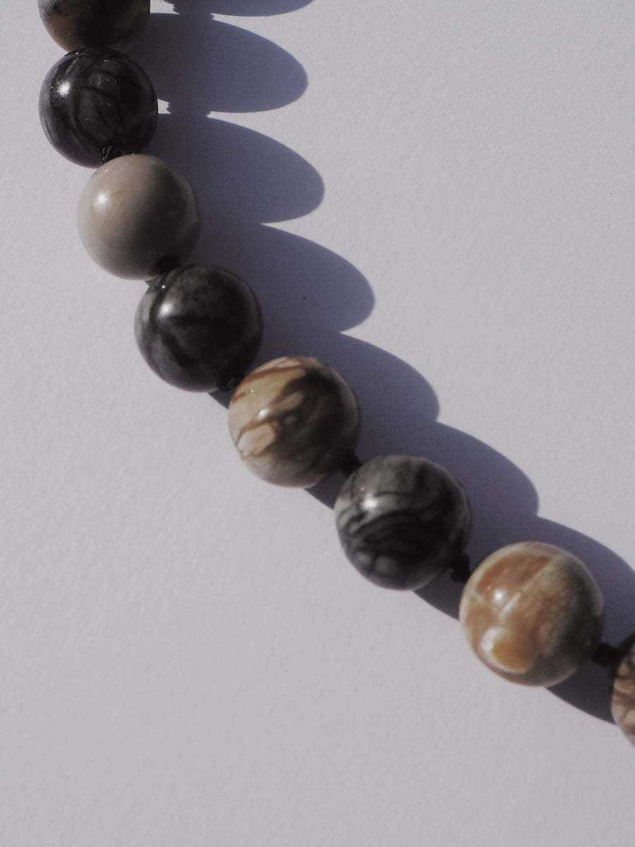 COUPER -ET- COUDRE Necklace Nebula - Picasso Jasper Necklace