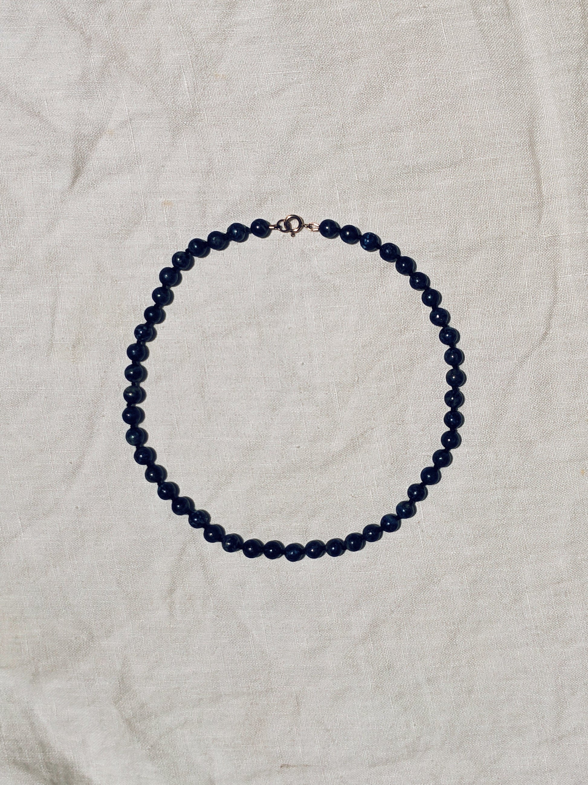 COUPER -ET- COUDRE Necklace Neptune - Lapis Lazuli Heirloom Necklace