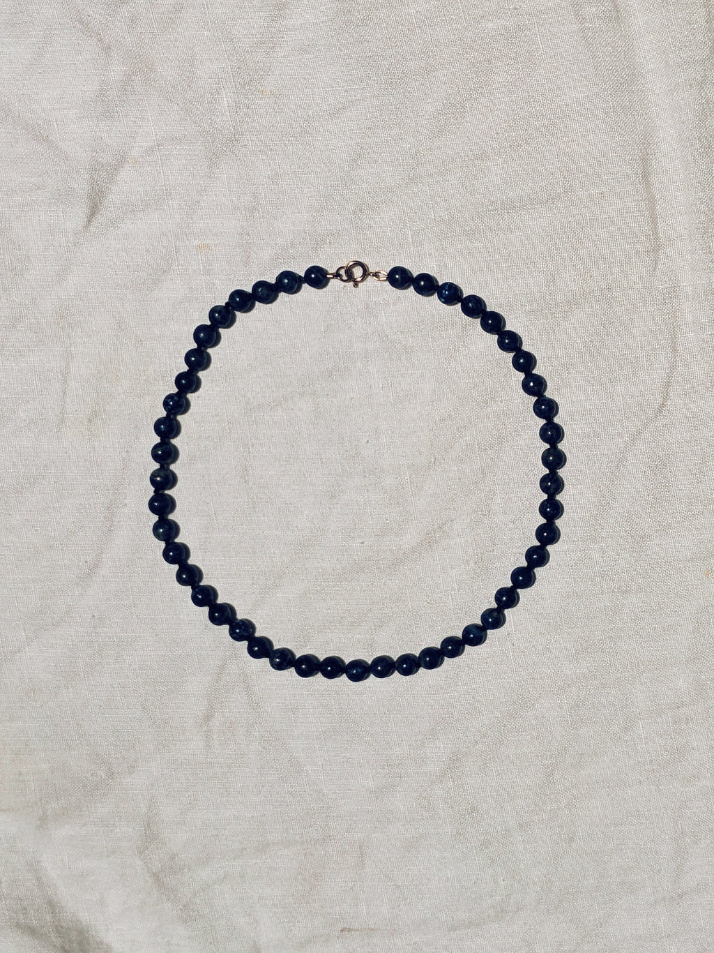 COUPER -ET- COUDRE Necklace Neptune - Lapis Lazuli Heirloom Necklace