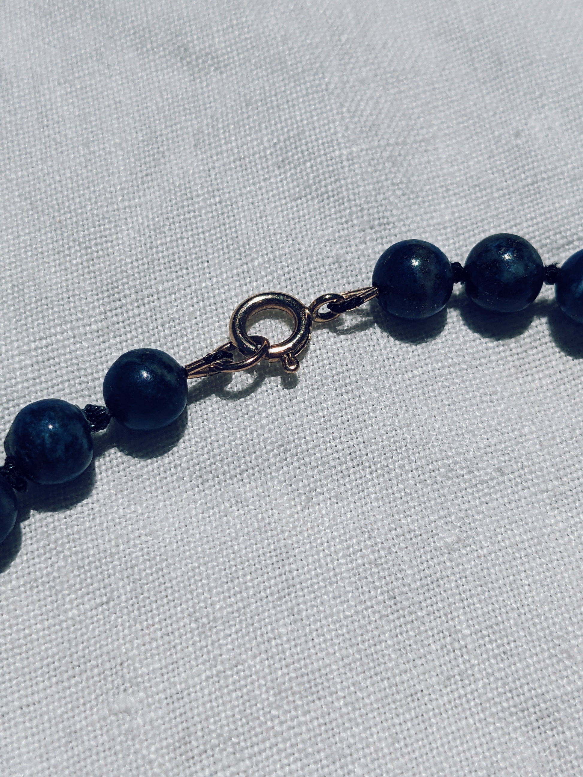 COUPER -ET- COUDRE Necklace Neptune - Lapis Lazuli Heirloom Necklace