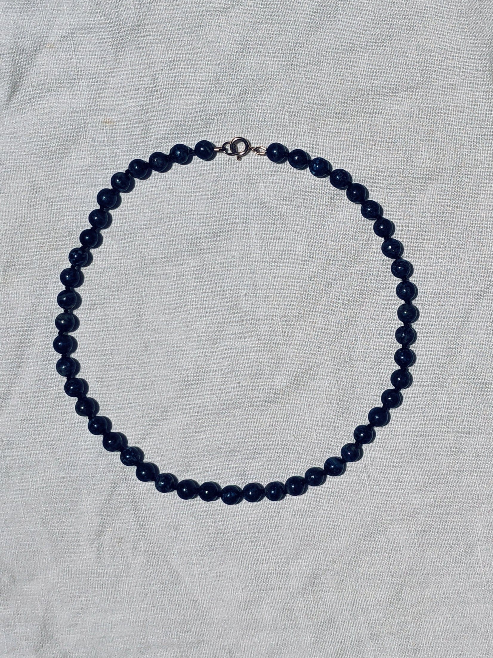 COUPER -ET- COUDRE Necklace Neptune - Lapis Lazuli Heirloom Necklace