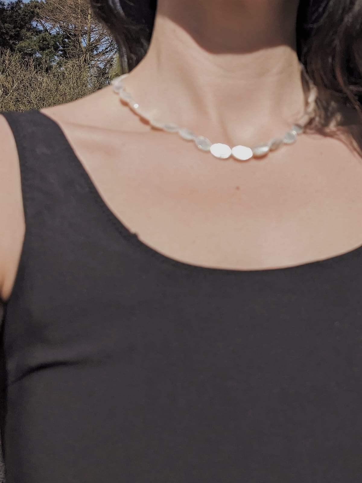 COUPER -ET- COUDRE Necklace Opaline - Mother of Pearl Necklace
