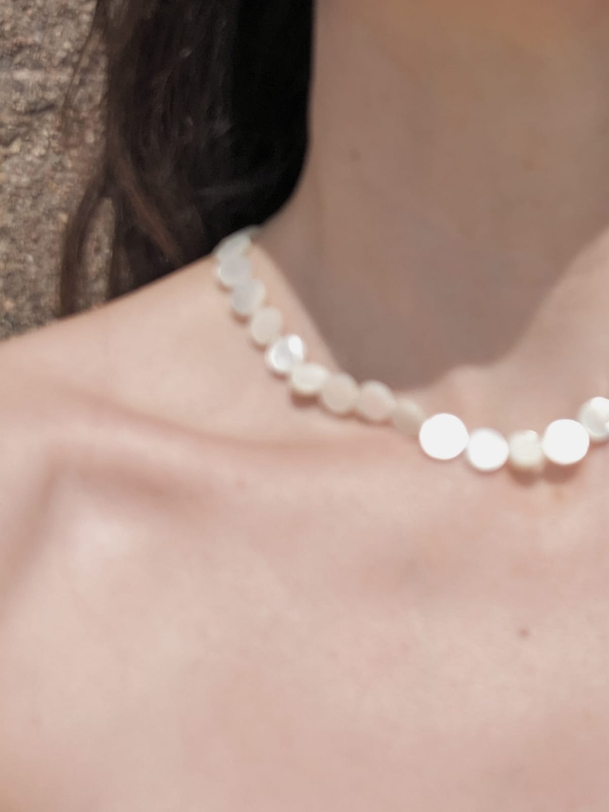 COUPER -ET- COUDRE Necklace Opaline - Mother of Pearl Necklace
