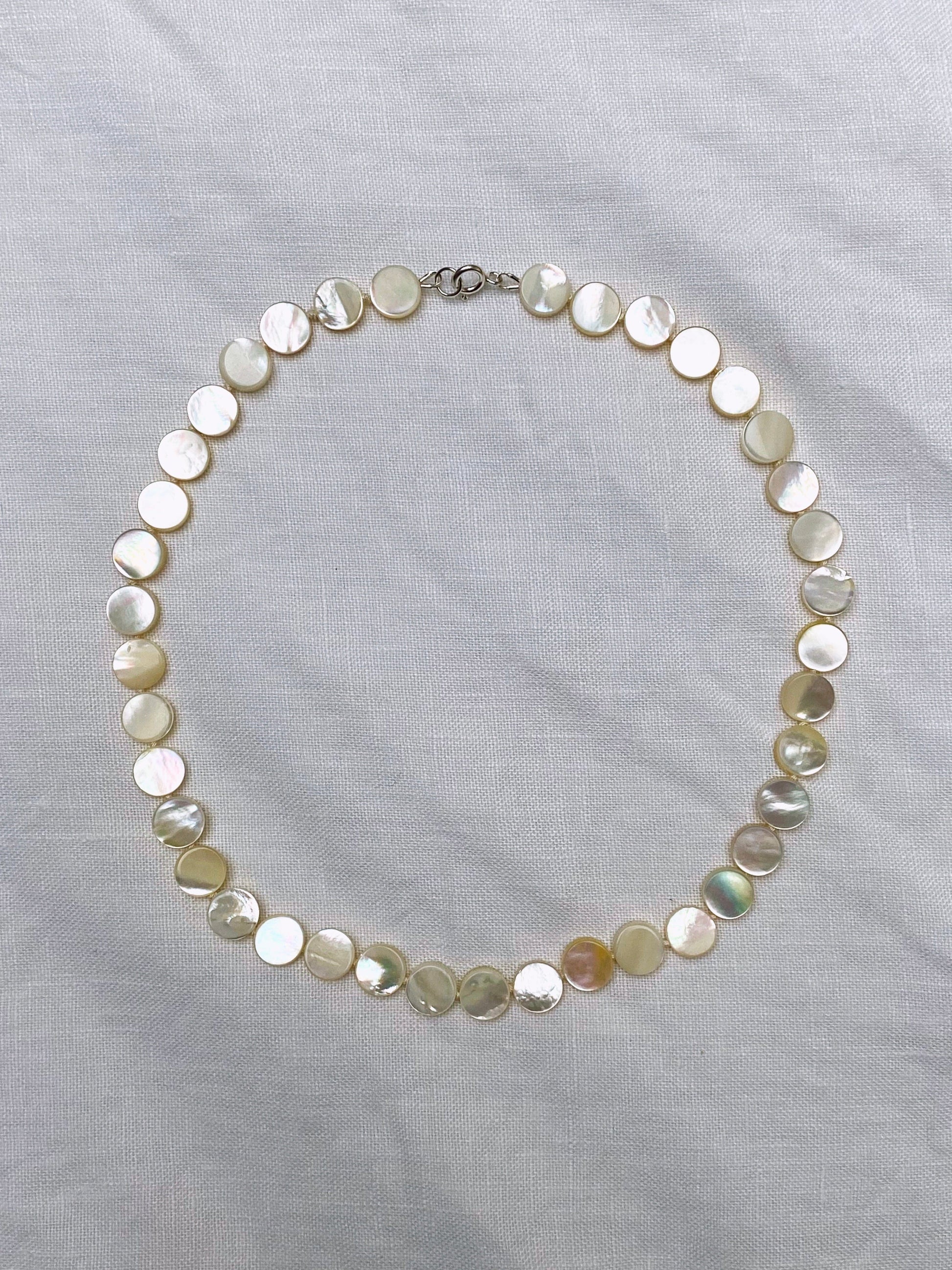 COUPER -ET- COUDRE Necklace Opaline - Mother of Pearl Necklace