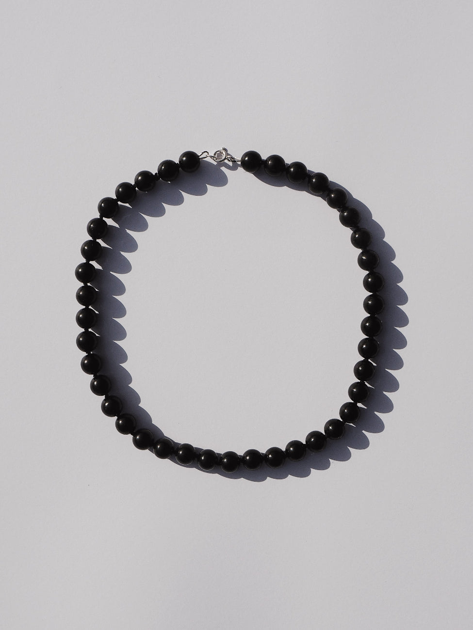 COUPER -ET- COUDRE Necklace Orbit - Black Agate Necklace