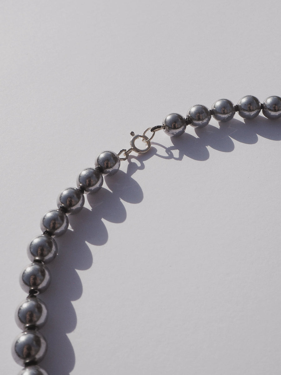 COUPER -ET- COUDRE Necklace Phantom - Electroplated Hematite Necklace