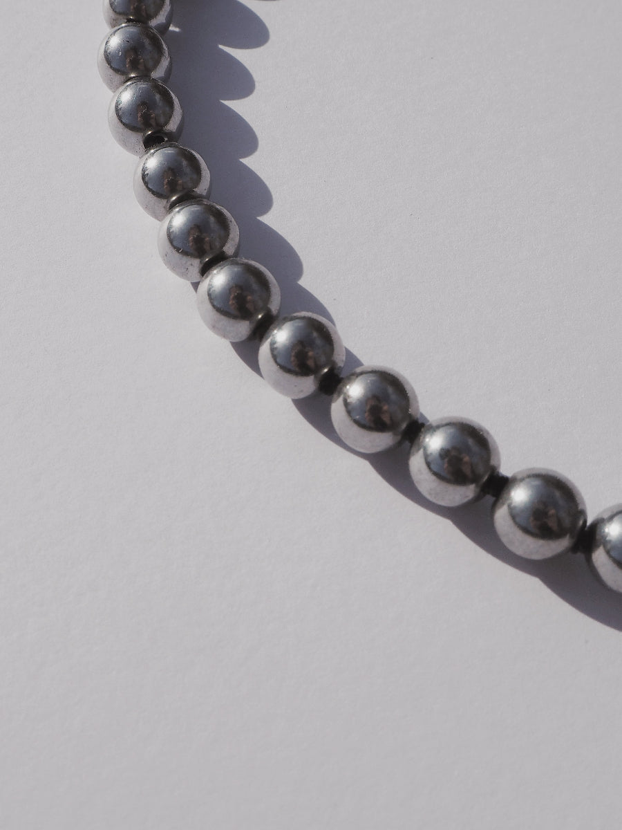 COUPER -ET- COUDRE Necklace Phantom - Electroplated Hematite Necklace