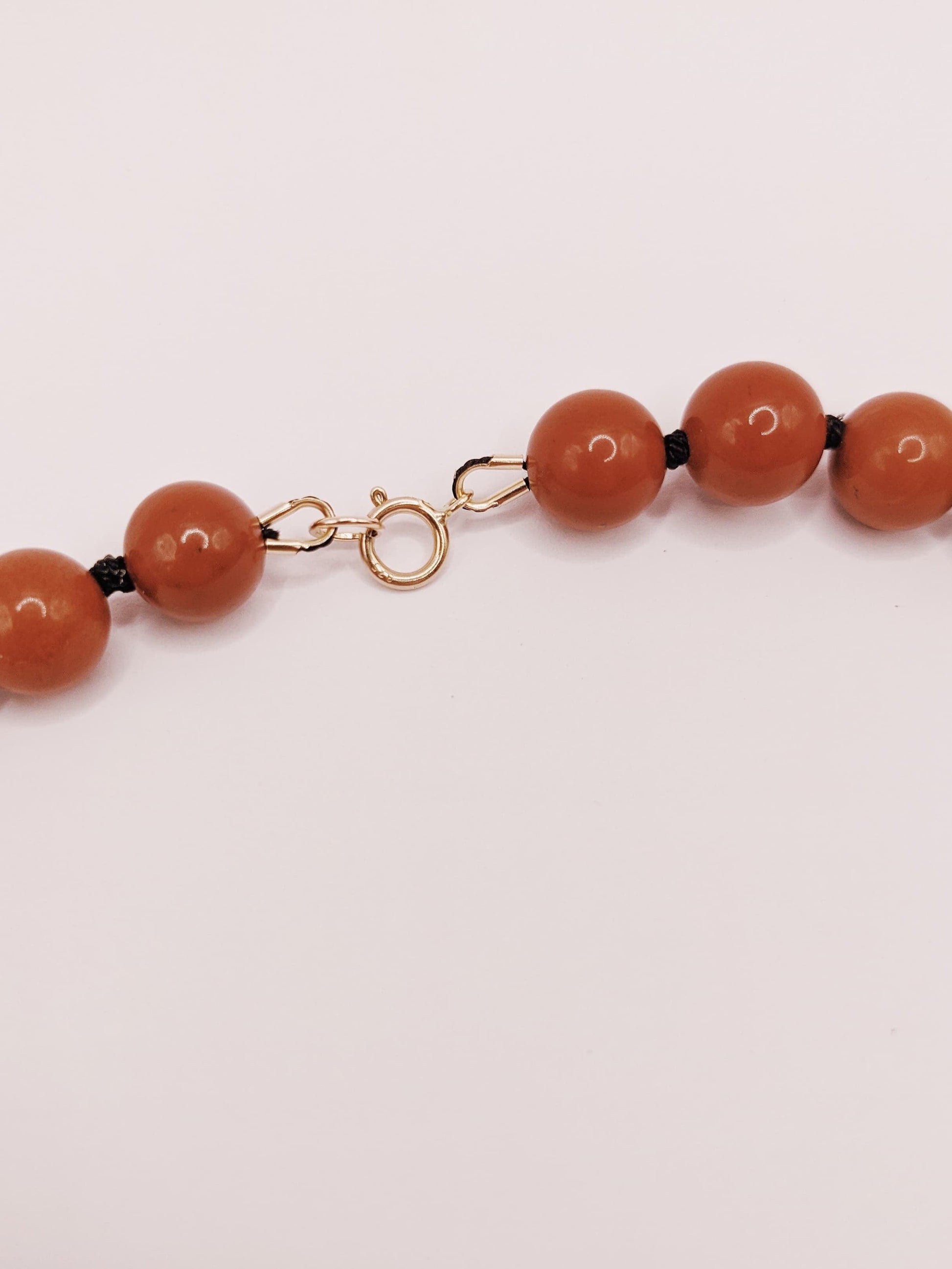 COUPER -ET- COUDRE Necklace Riveria - Jasper + Baroque Pearl Heirloom Necklace