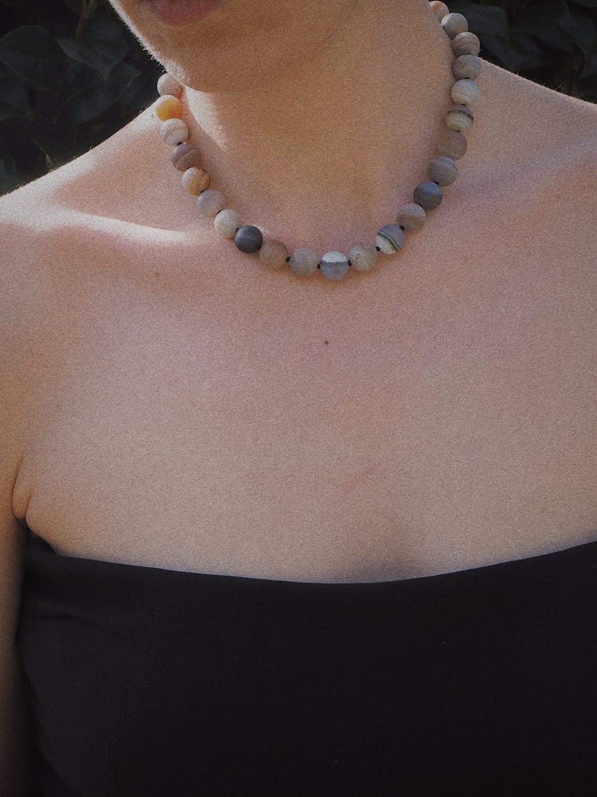 COUPER -ET- COUDRE Necklace Seraphina - Agate Necklace