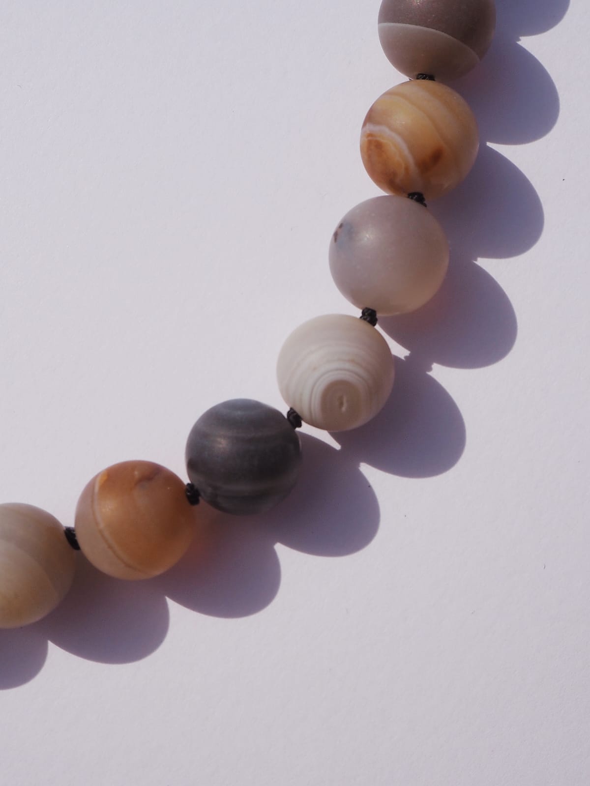 COUPER -ET- COUDRE Necklace Seraphina - Agate Necklace