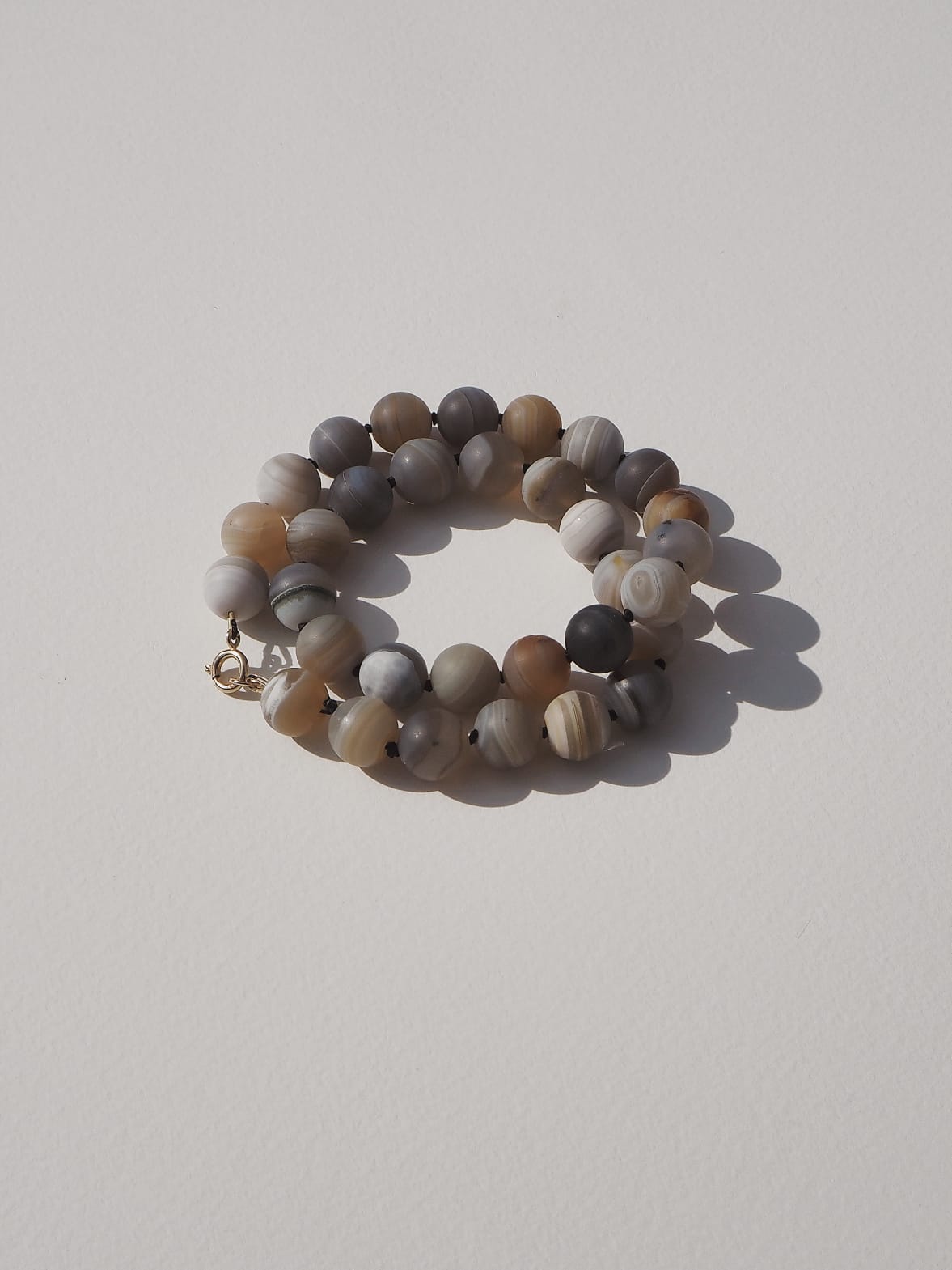 COUPER -ET- COUDRE Necklace Seraphina - Agate Necklace