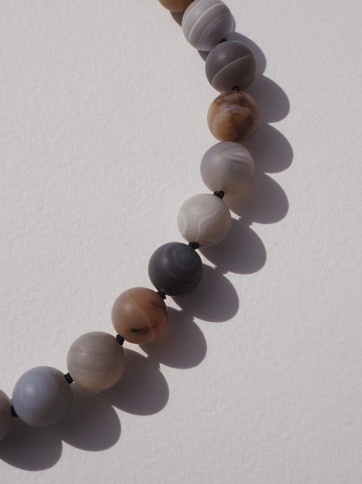 COUPER -ET- COUDRE Necklace Seraphina - Agate Necklace