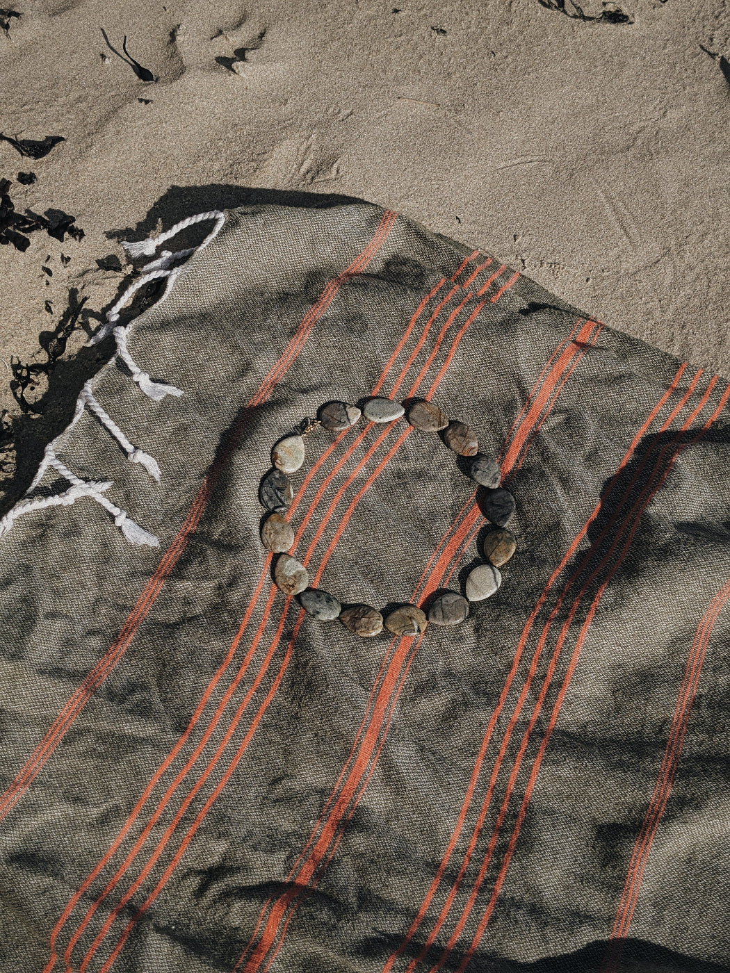 COUPER -ET- COUDRE Necklace Vesper - Pear Jasper Necklace