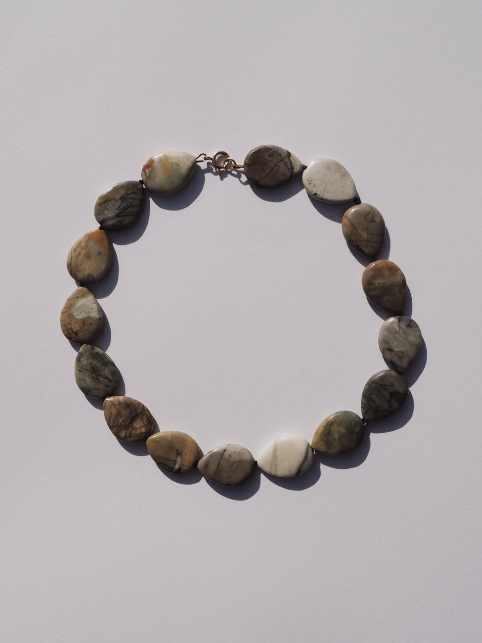 COUPER -ET- COUDRE Necklace Vesper - Pear Jasper Necklace