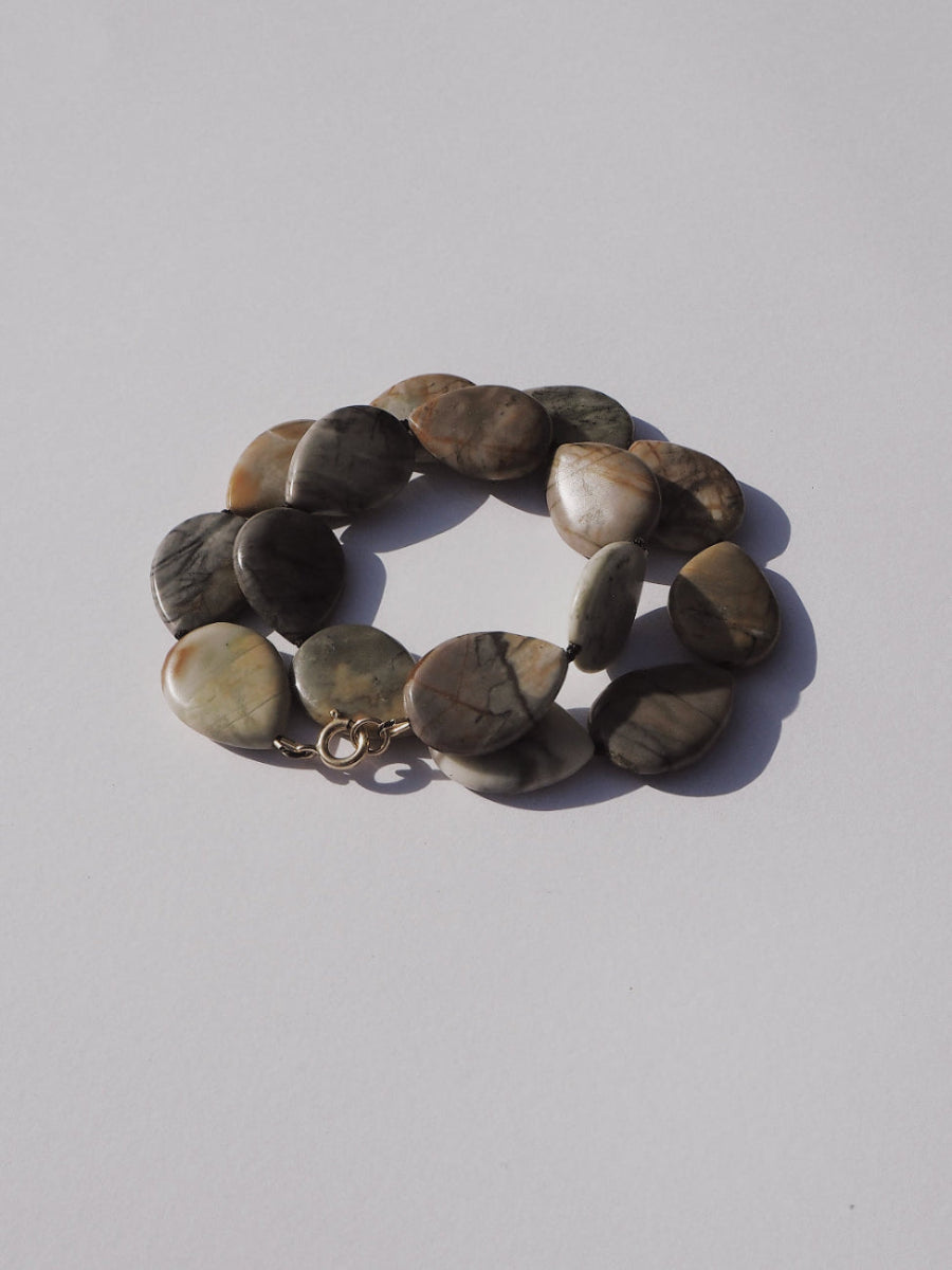 COUPER -ET- COUDRE Necklace Vesper - Pear Jasper Necklace