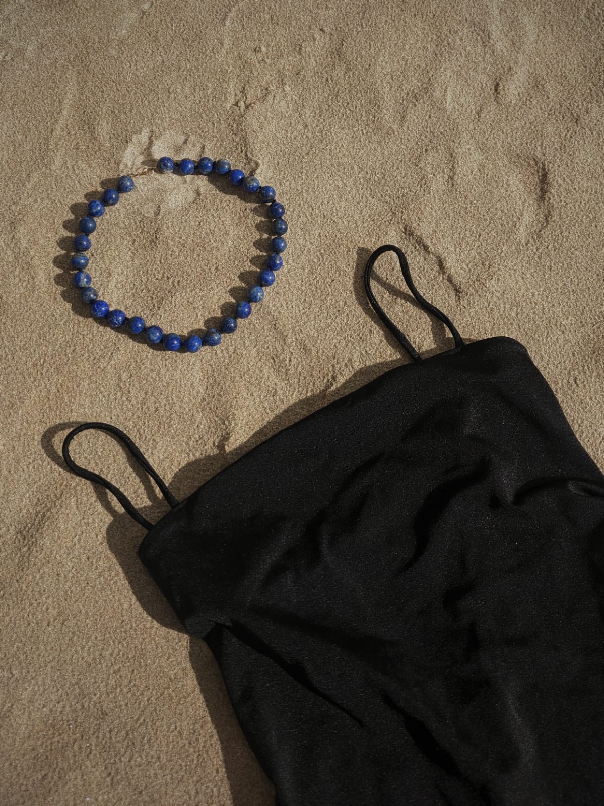 COUPER -ET- COUDRE Necklace Zephyr - Large Lapis Lazuli Necklace