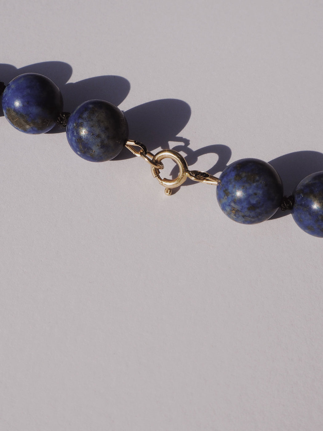 COUPER -ET- COUDRE Necklace Zephyr - Large Lapis Lazuli Necklace