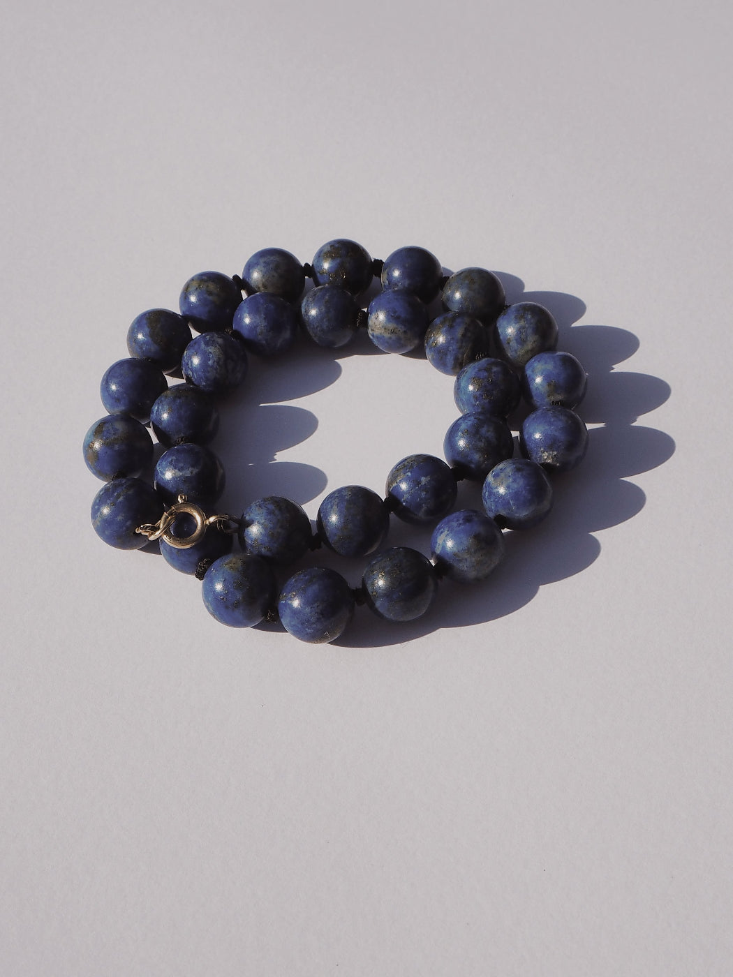 COUPER -ET- COUDRE Necklace Zephyr - Large Lapis Lazuli Necklace